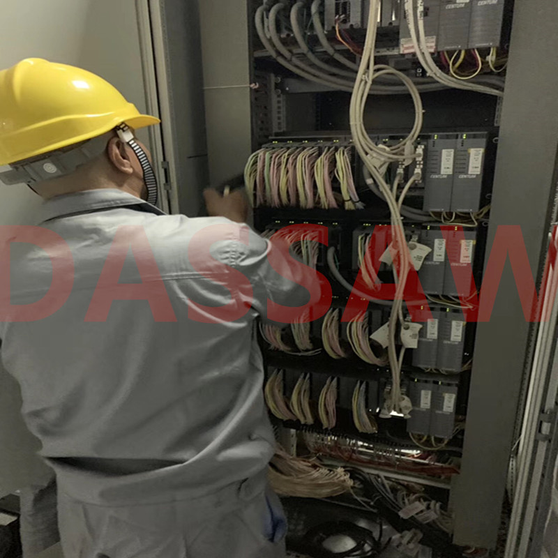 達索機電技術(shù)團隊為濰坊石化企業(yè)做點(diǎn)檢維護